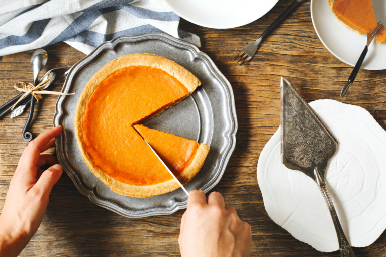 Comidas de otoño - pumpkin pie