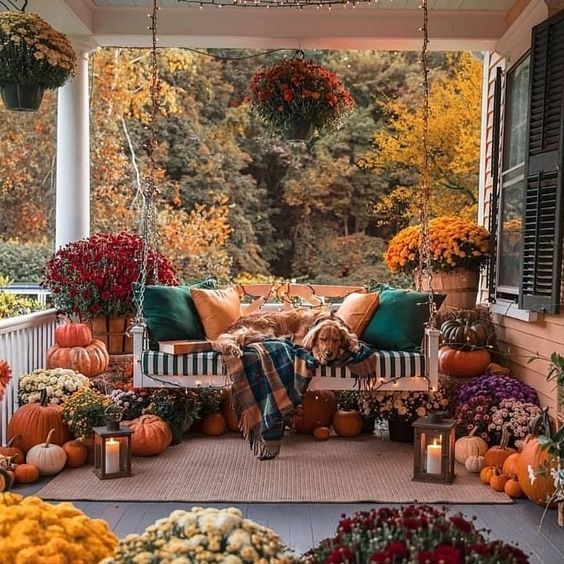 Fall balcony