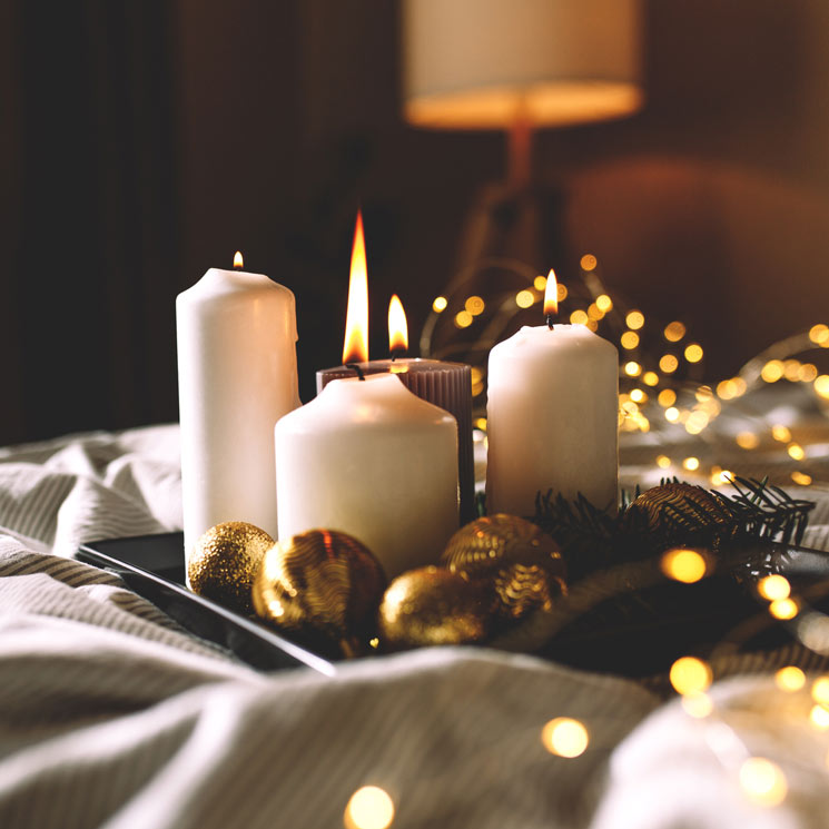 decoración navidad mística