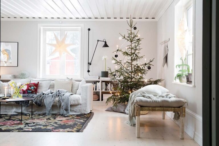 decoración navidad nórdica