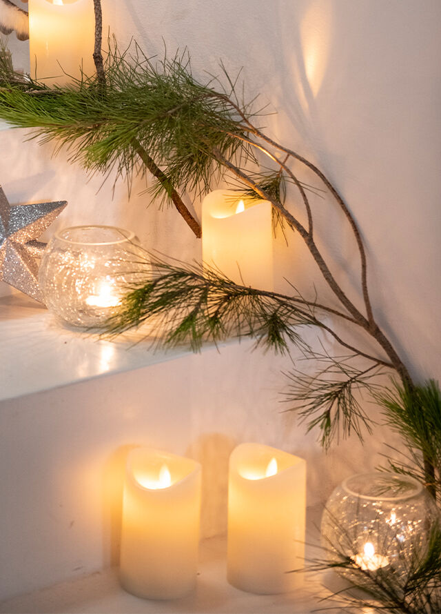 decoración navidad mística