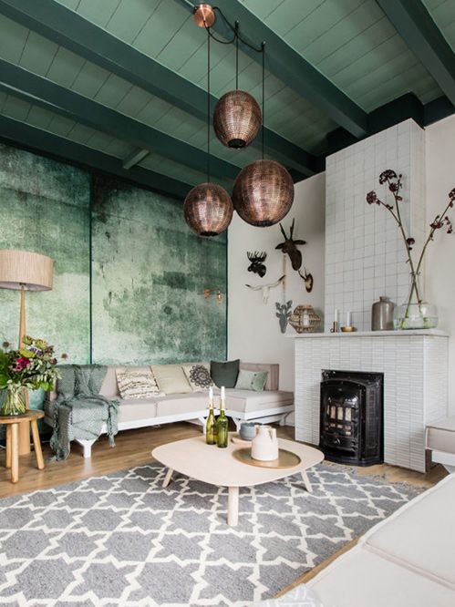 hacer una habitación mas alargada con pintura