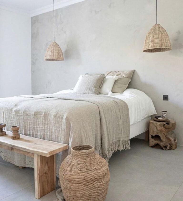 Fibras naturales tendencias decoración 2022